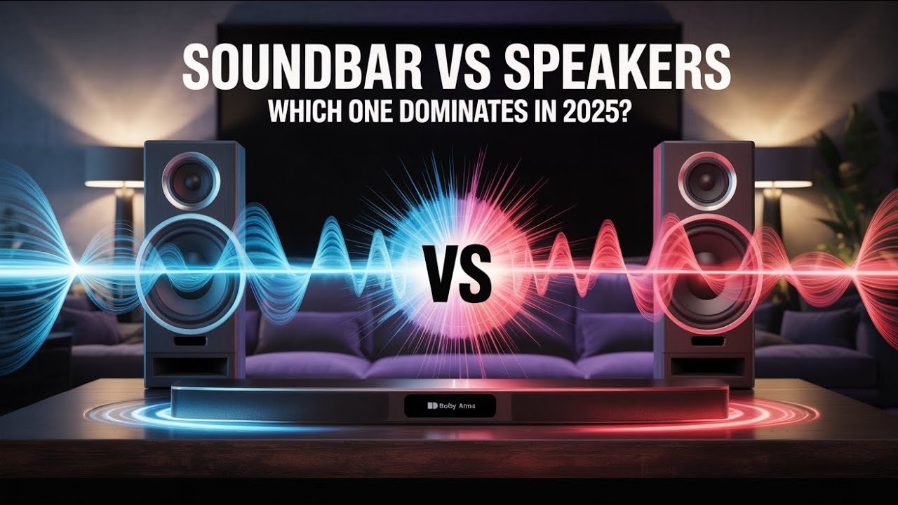 Soundbar vs Powered Speakers &ndash; Don&rsquo;t Choose Wrong in 2025!