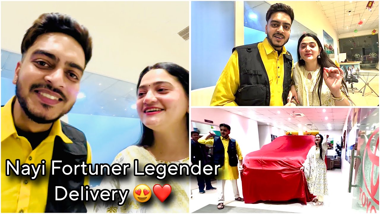 Nayi Fortuner Legender Delivery 😍❤️ Rachit Rojha Vlogs 