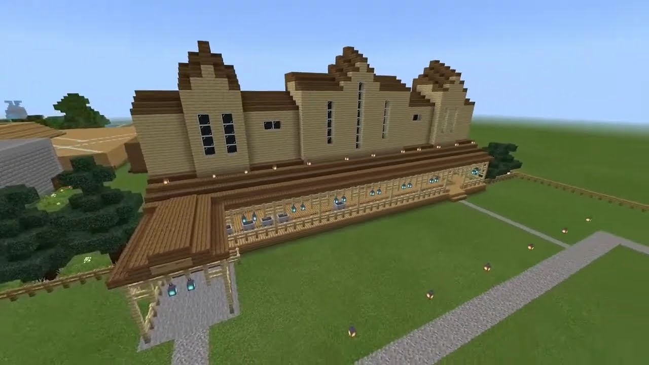 MINECRAFT GHOST TRAIN - Knoebels haunted mansion