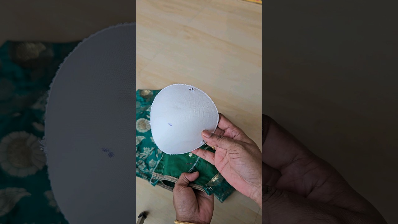 removable  blouse pad idea#hack#blouse#ytshots #viral#diy#blousedesigns #blousehacks