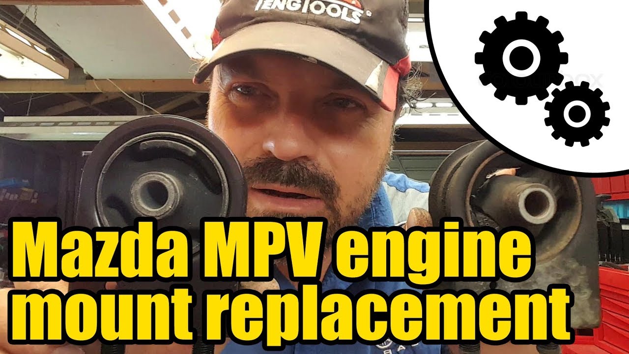 Замена опоры двигателя Mazda MPV #1022