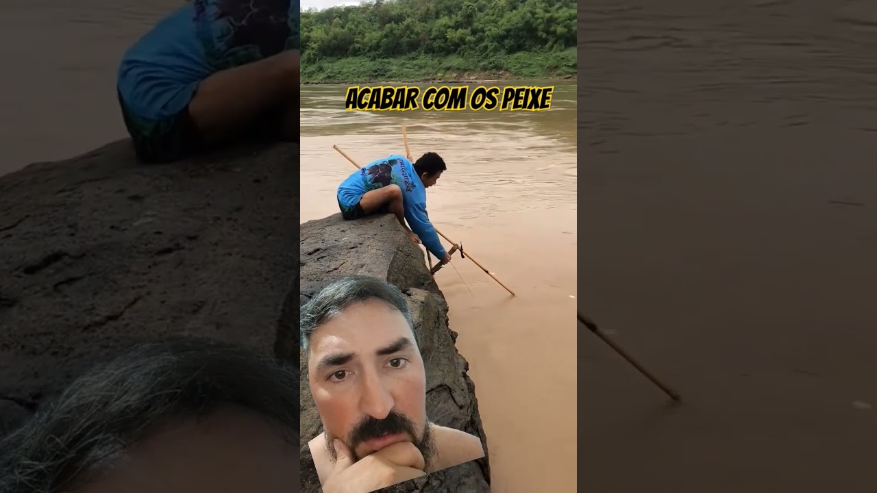 ASSIM NAO SOBRA PEIXE NO RIO 😨 #barbapescarias