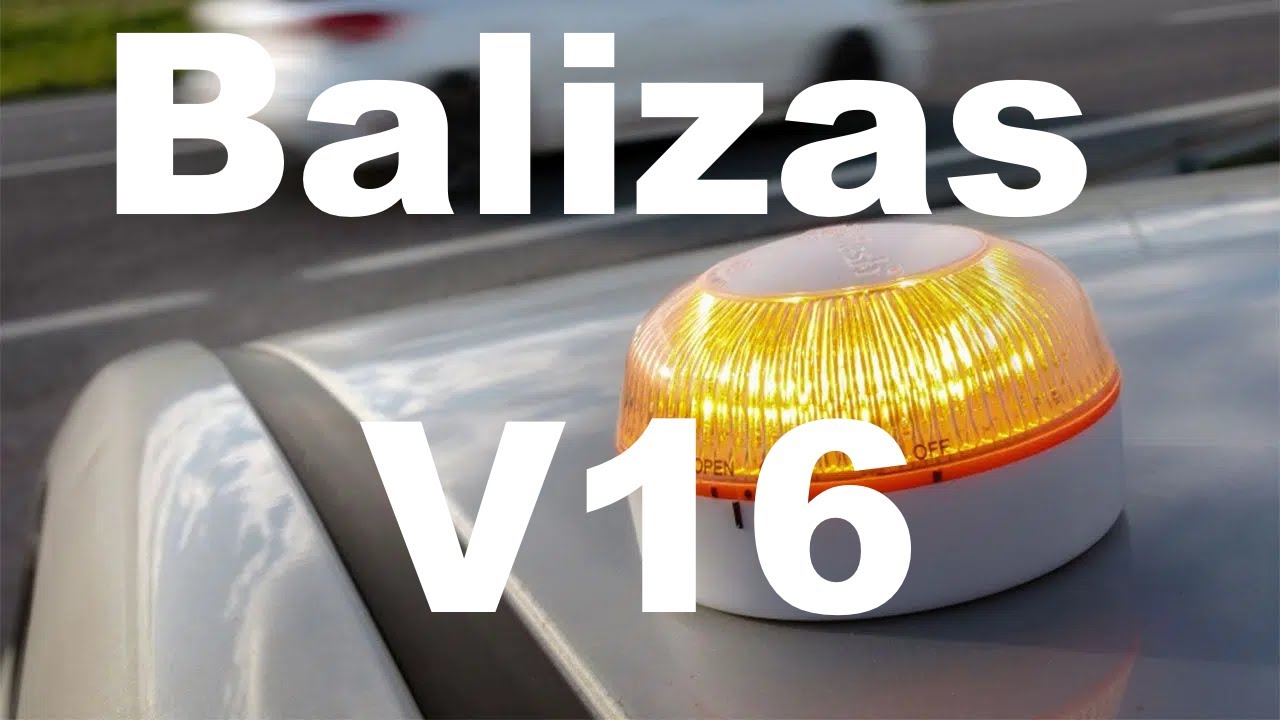 Balizas V16 obligatorias de preseñalización de la DGT | Mi opinión