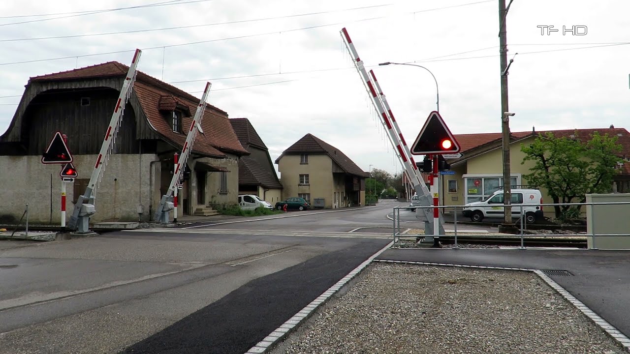 Railroad Crossing -  Oberbipp (CH) - Bahnübergang Steingasse , Passage à niveau