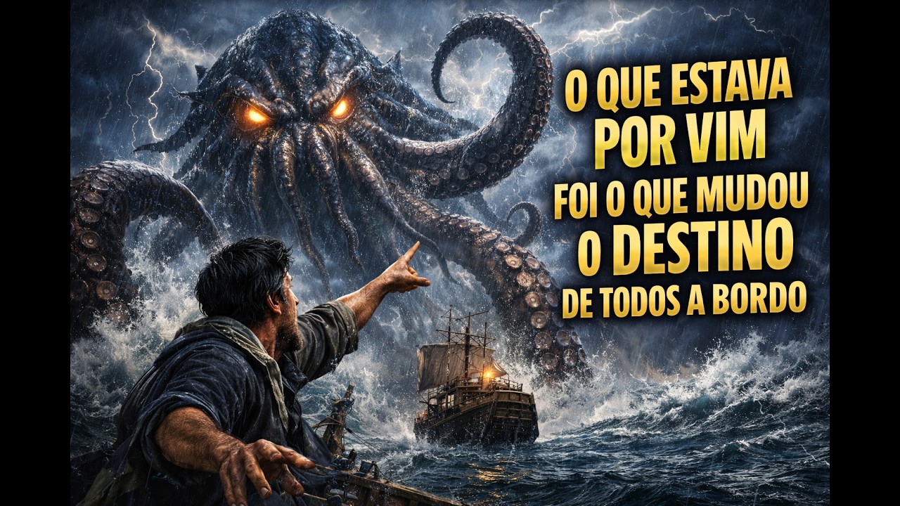 A História do KRAKEN: O Monstro Que esconde um enigma.