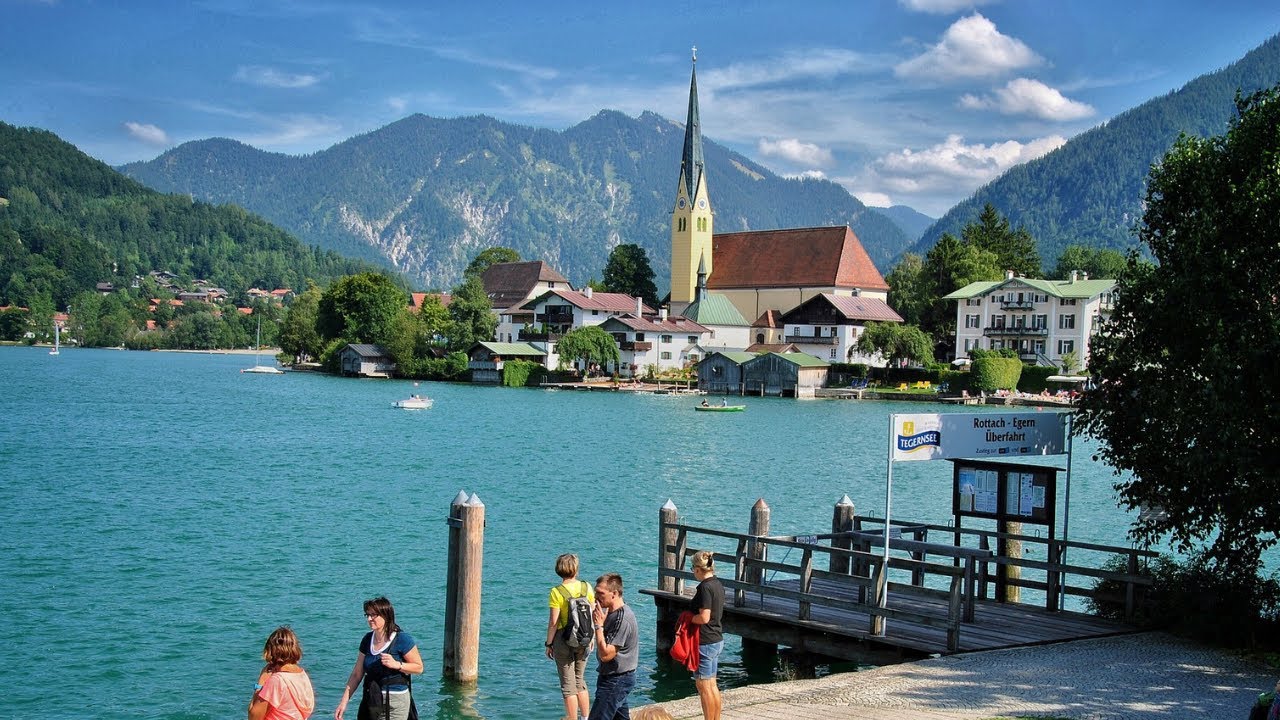 Walking Around Germany's Most Expensive And Beautiful Place | Tegernsee Germany 4k