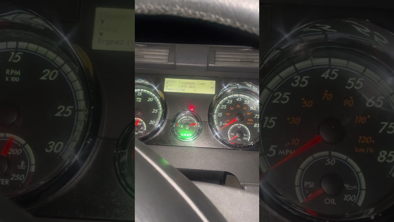 Code SPN 2631 FMI 1     Electric problem