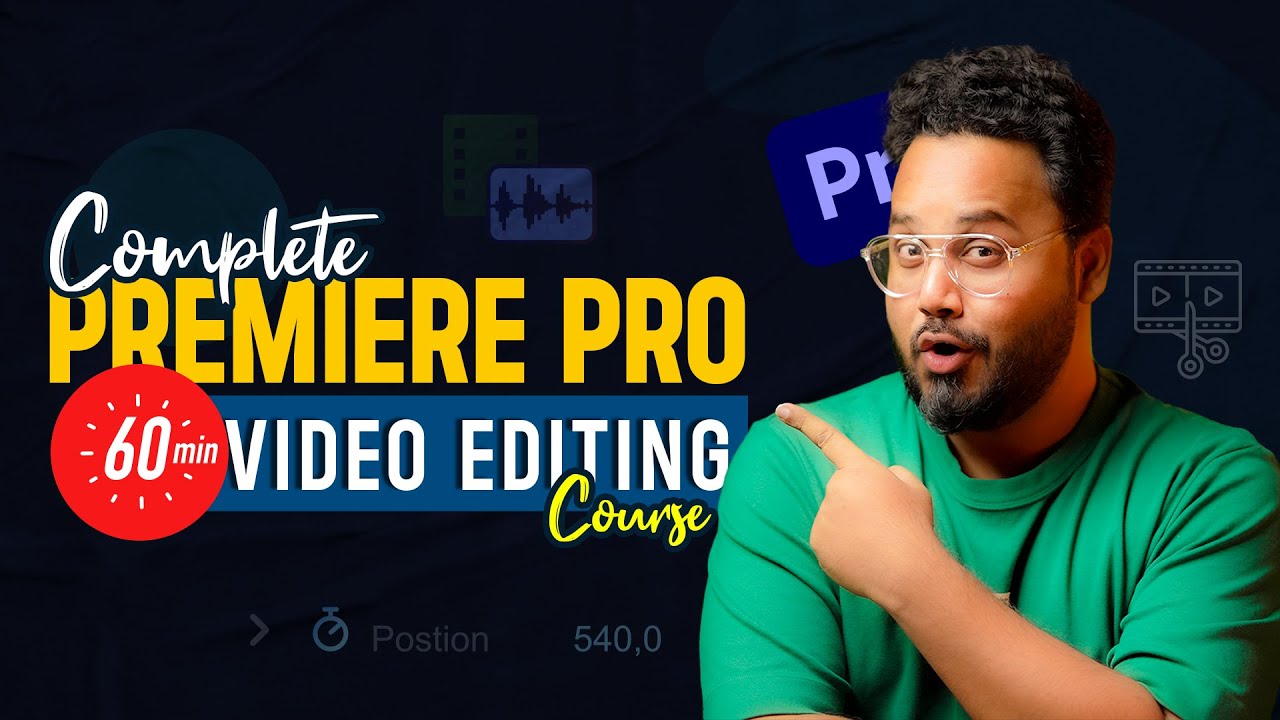 Premiere Pro Tutorial In Hindi | Complete Video Editing Course 2025
