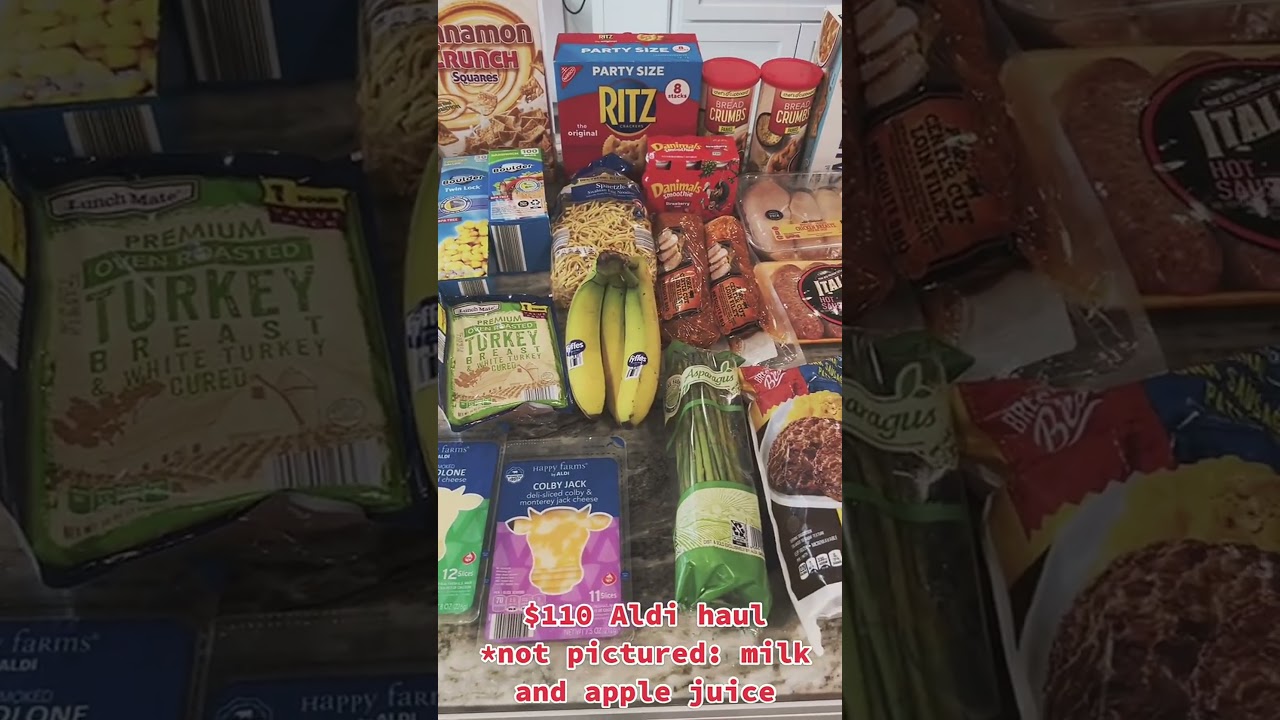 Aldi Must-Haves for Easy Meals & Household Staples #aldirun #aldimusthaves