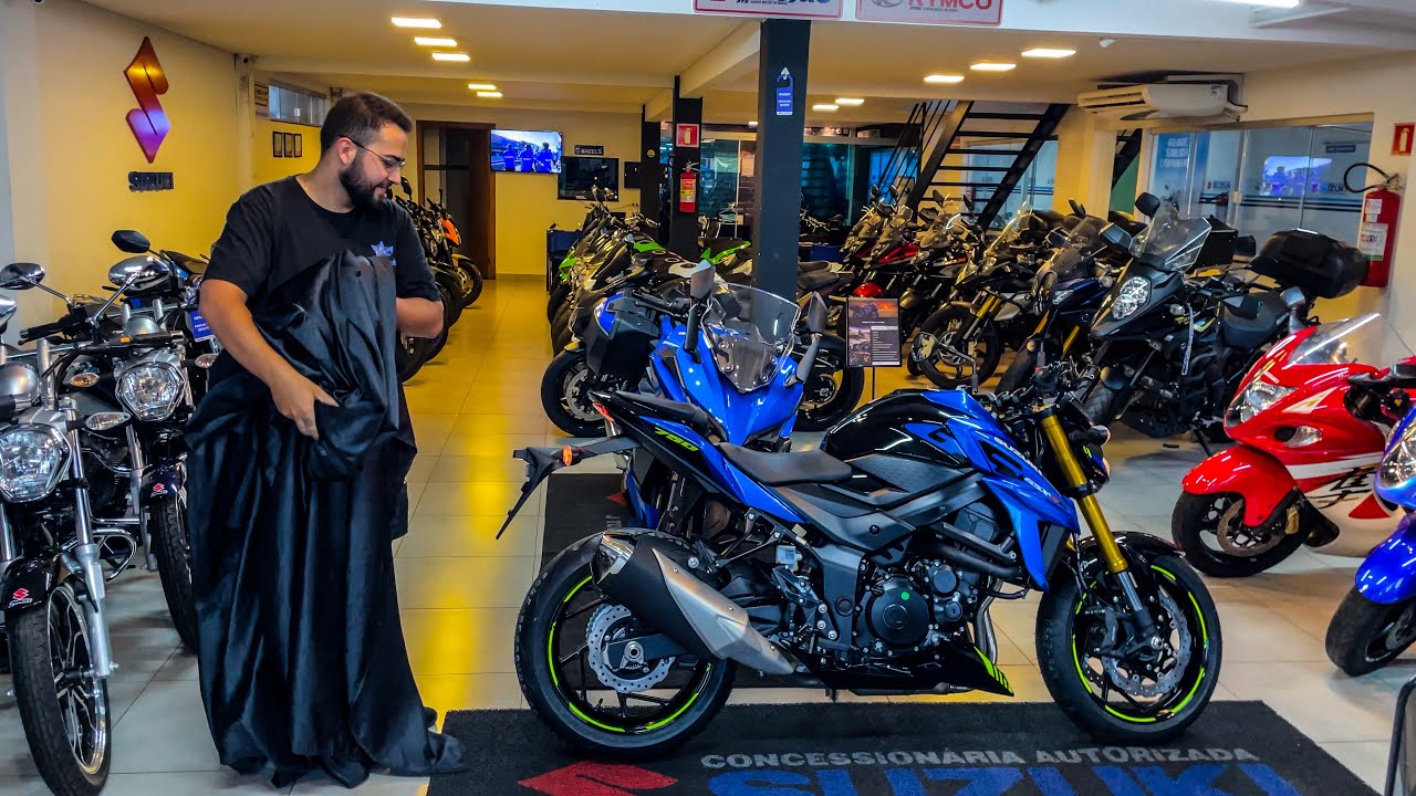 SAINDO DA CONCESSIONARIA DE GSX 750 0KM 2024
