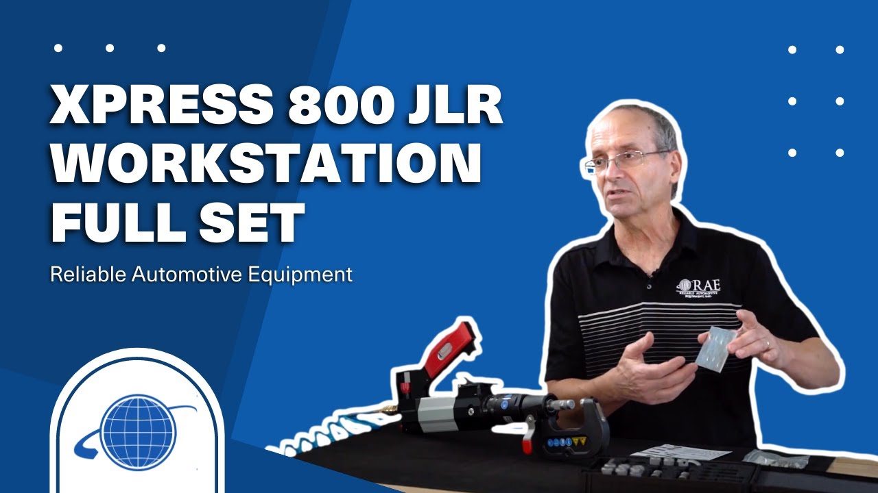XPress 800 JLR Workstation Full Set Training Video - RAE (Reliable Automotive Equipment)