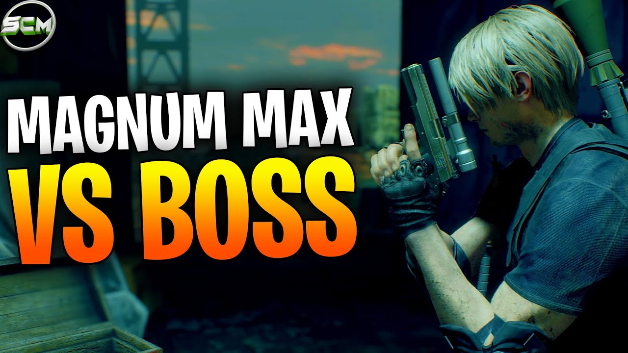 Je Tue Tous les Boss au Magnum sur Resident Evil 4 Remake, Gameplay Magnum Niveau Max vs Boss Re4