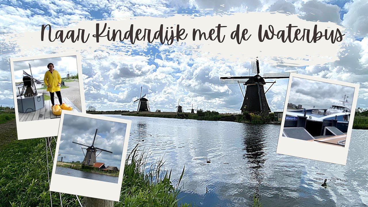 Naar Kinderdijk met de waterbus