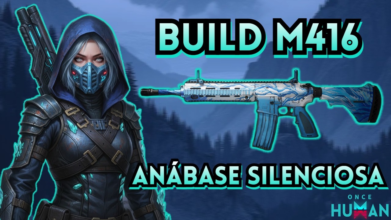 A Build DEFINITIVA da M416 Anábase Silenciosa – DANO EM ÁREA RIDÍCULO! | Once Human