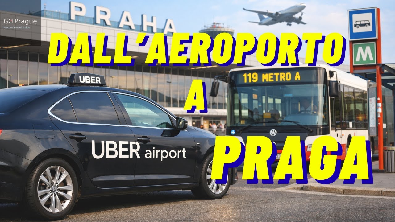 Come arrivare dall’aeroporto di Praga al centro città (Uber, Bolt o autobus) #4