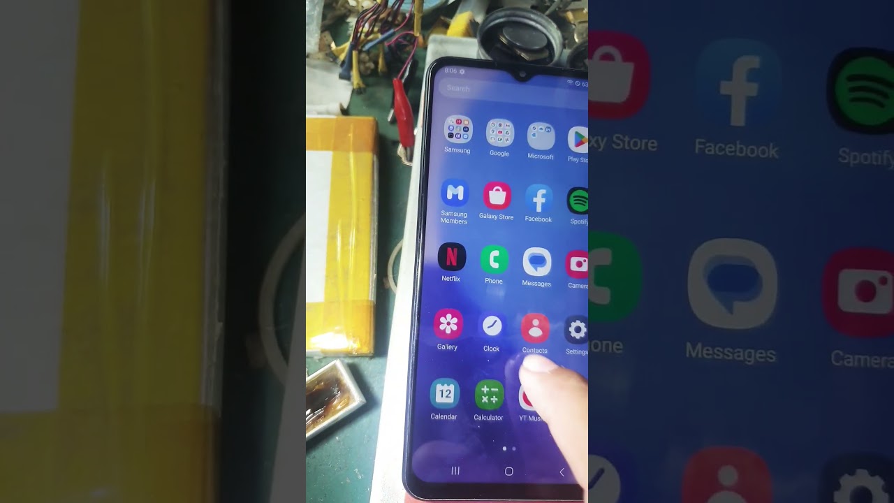 samsung a23 half flight mode problem ⚠️