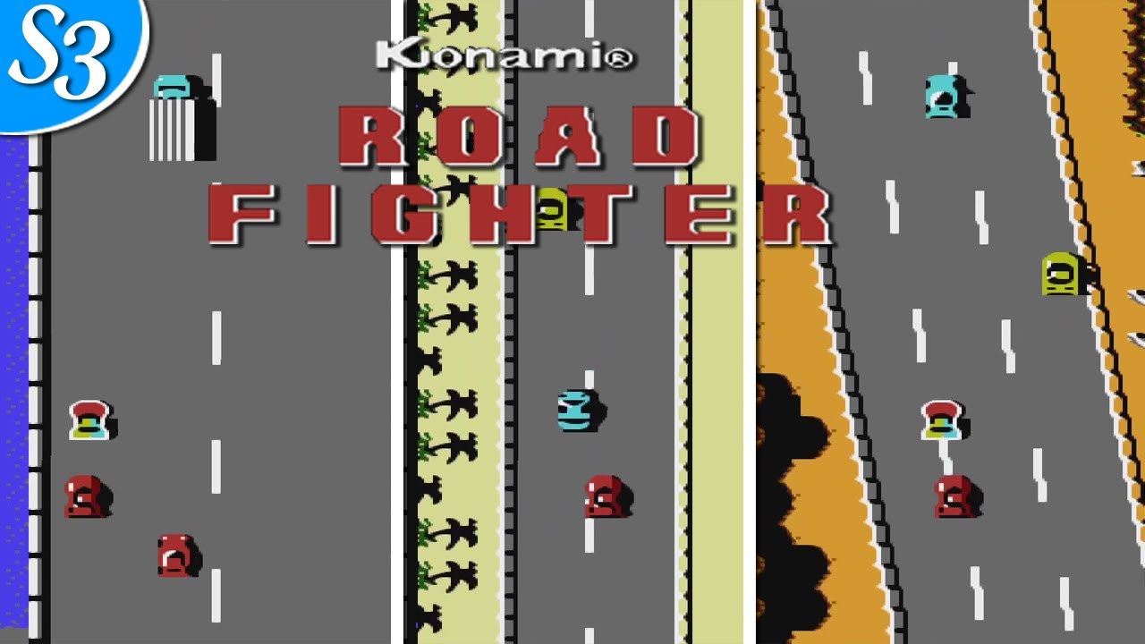Road Fighter - NES (1984) | Level 1 and Level 2 Full Gameplay | Retro Games EP 13
