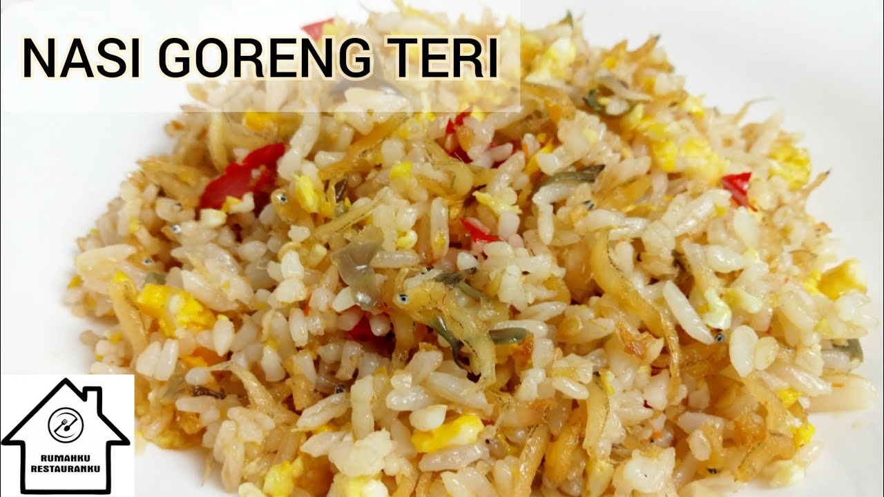 RESEP NASI GORENG TERI MEDAN \ TERI NASI \ TERI BASAH