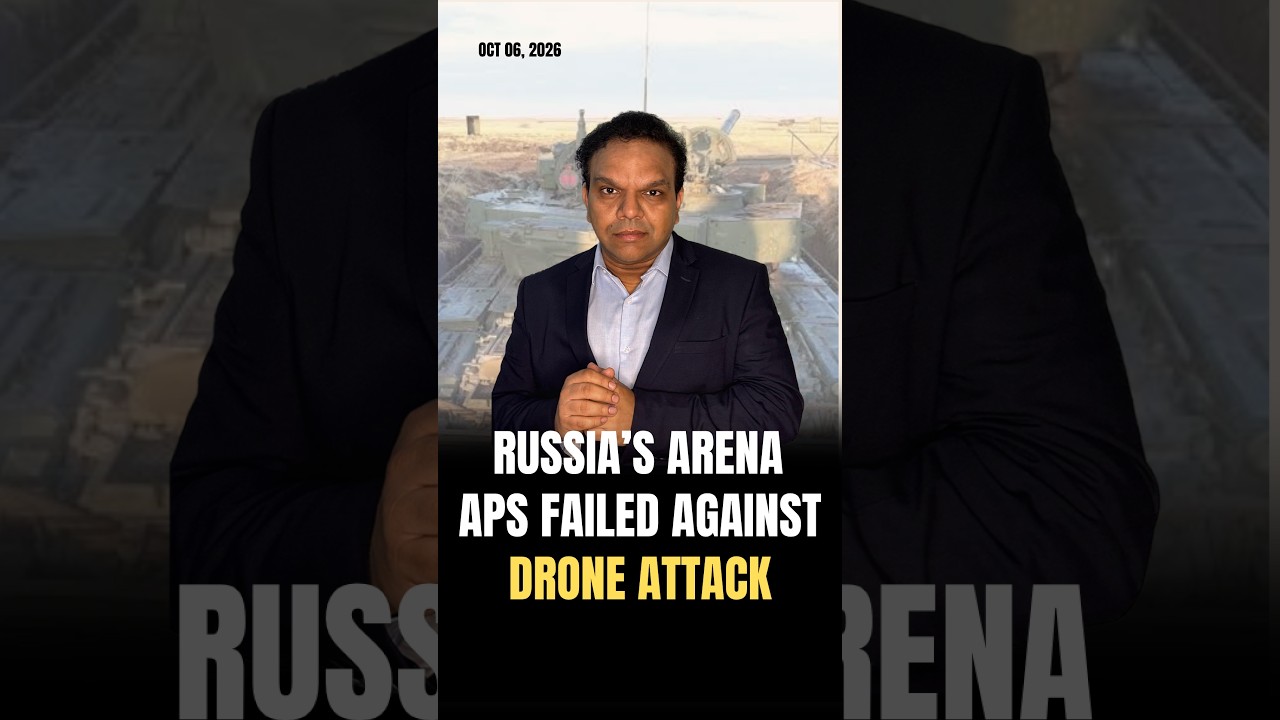 Russia&rsquo;s Arena APS Failed AgainstDrone #t90m #ukraine #drone #drones #russia #shaheddrone #fpv #tank