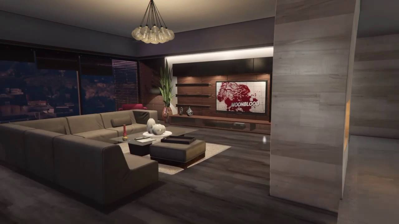 GTA 5 Online - Eclipse Tower Penthouse Suite 2 (Sharp)