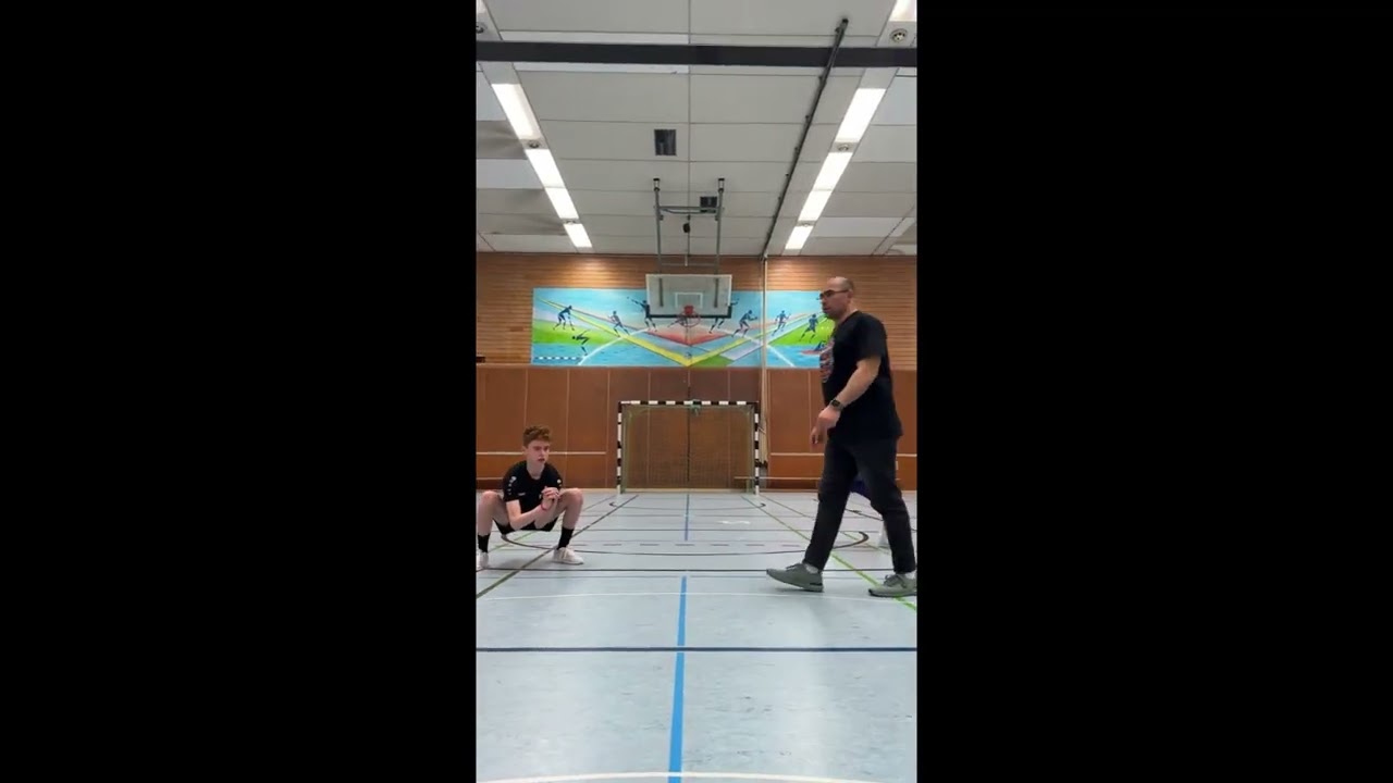 U16 Squat with fun #drill #sport #squat #highschoolfootball