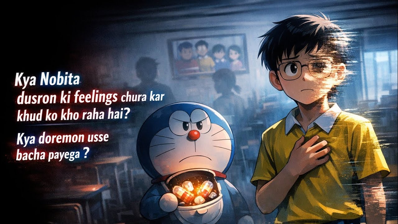 Kya Nobita dusron ki feelings chura kar khud ko kho raha hai?| Doremon and Nobita moral story