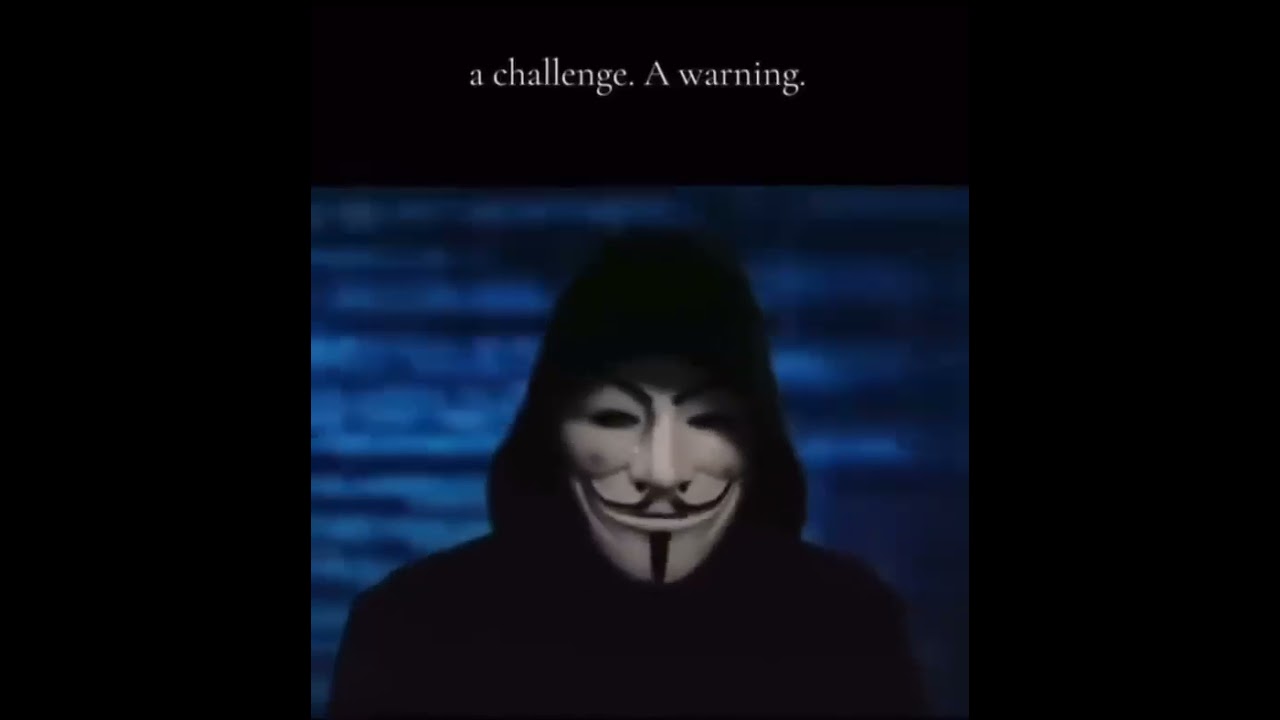 Anonymous shares a message for the citizens of the US