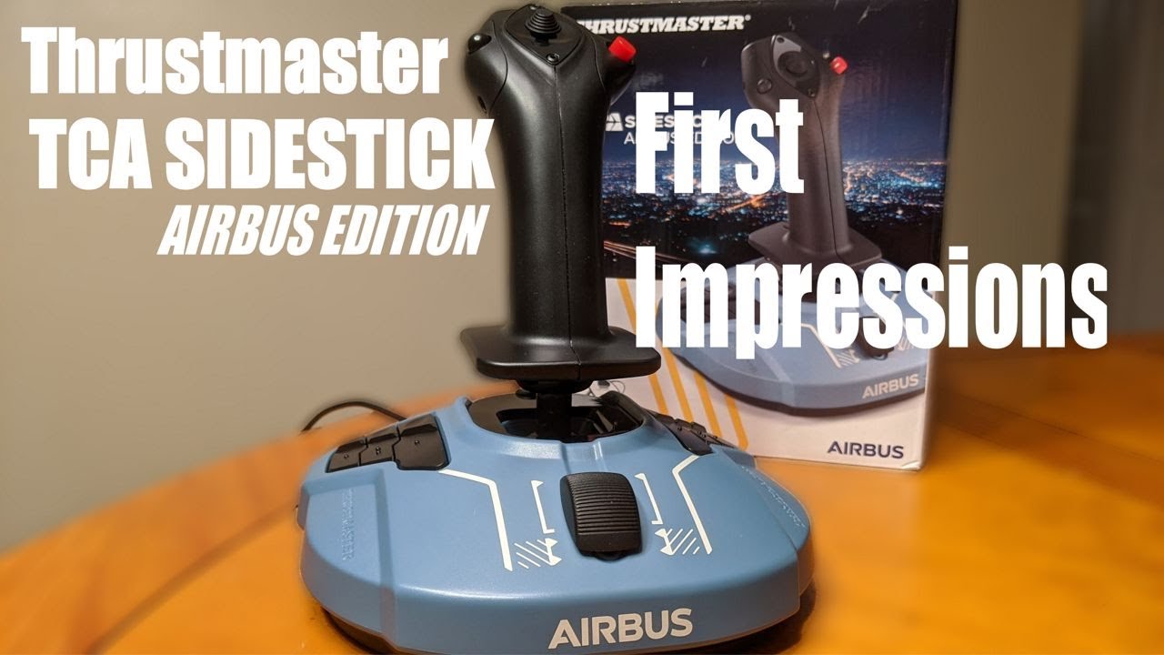 THRUSTMASTER TCA SIDESTICK FIRST IMPRESSIONS