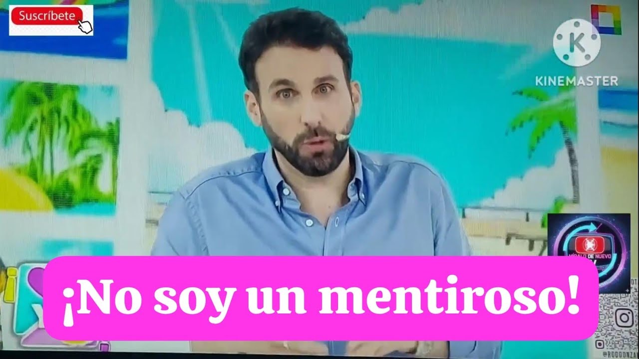 Rodrigo González: ¡No soy un mentiroso! Le responde a Sergio Galliani.