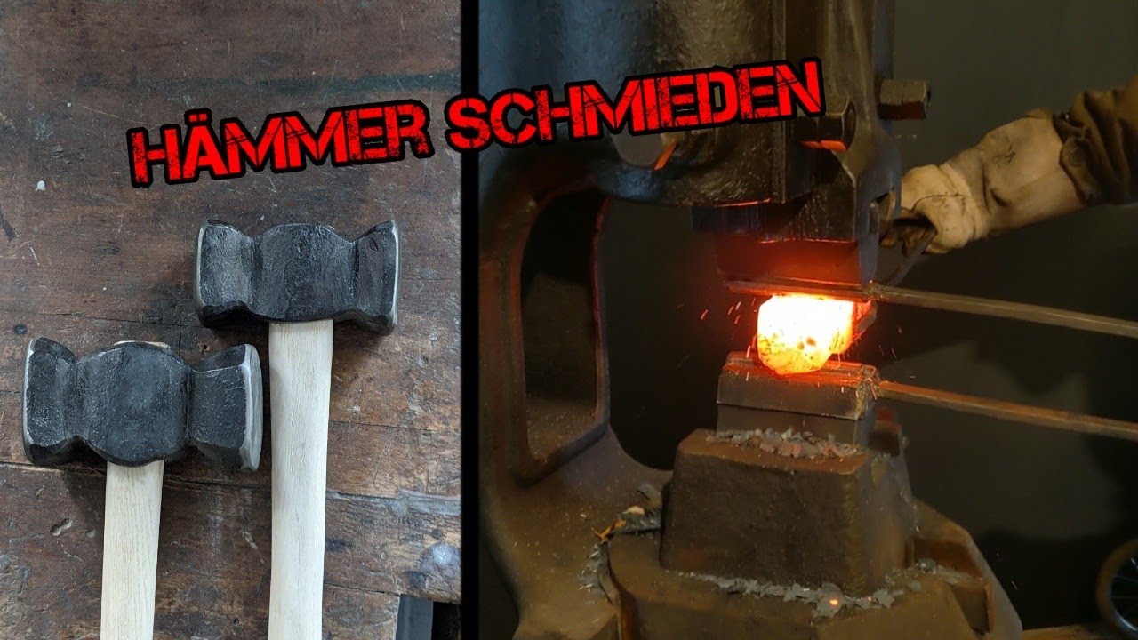 Schmiedehämmer schmieden mit dem Ajax | Subtitled