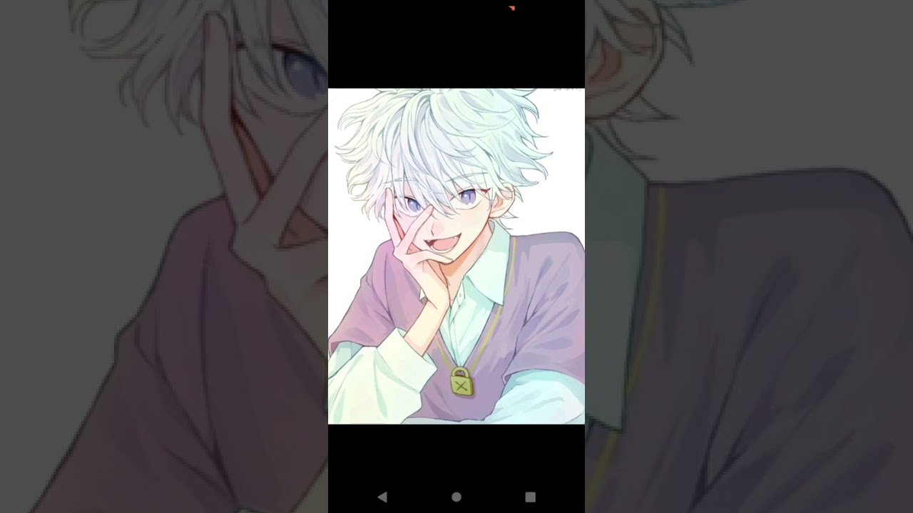 clingy Killua X listener ft. Gon ( kisses)