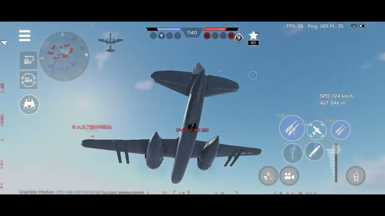 Me playing war thunder mobile (pls don't copyright me)