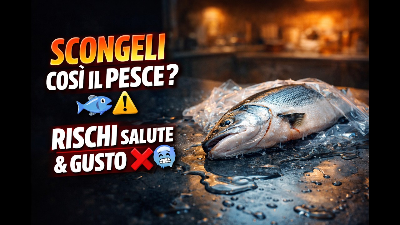 Scongelare il Pesce: Tutti gli Errori che Mettono a Rischio Salute e Gusto