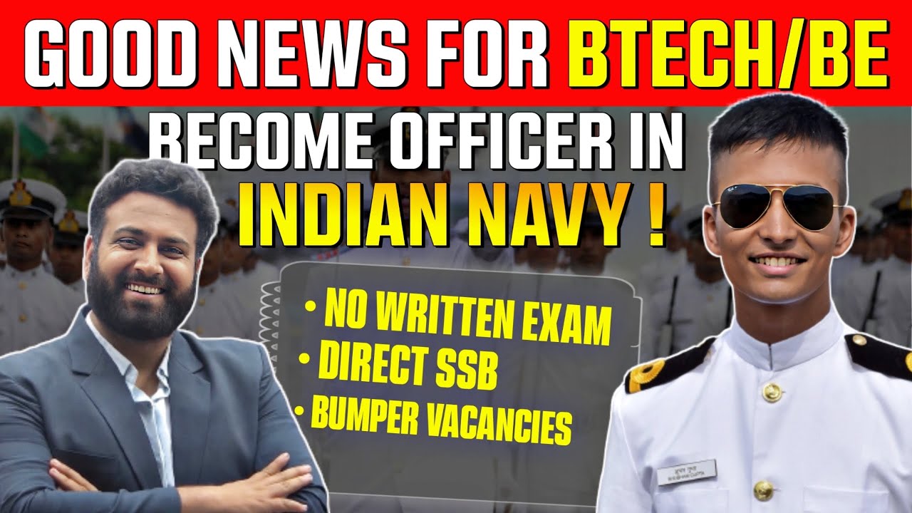 Bumper Vacancies😲 No Written Exam Indian Navy | Direct SSB Interview | Golden Opportunity- LWS