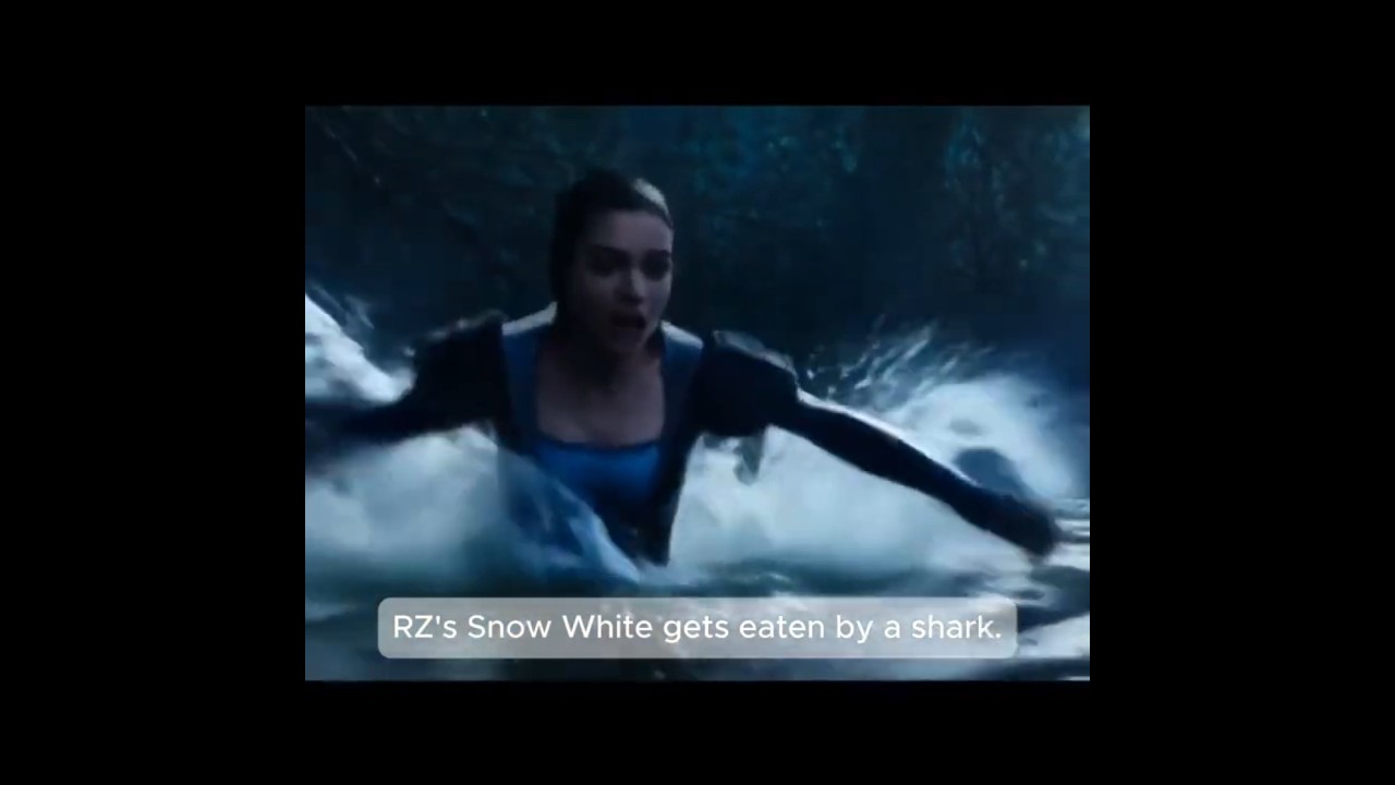 Snow White New Ending: Rachel Zegler gets eaten by a shark!!! #snowwhite #rachelzegler