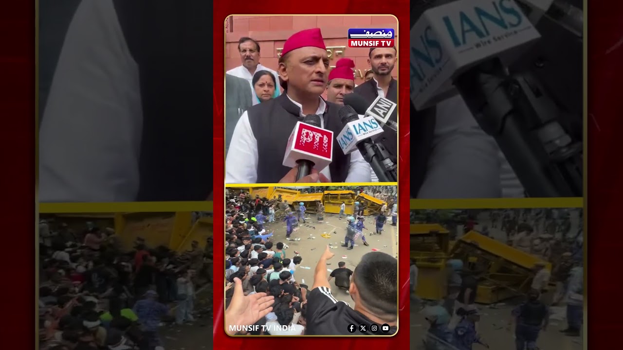 Akhilesh Yadav Questions Use of Pellet Guns, Tear Gas & Lathi-Charge