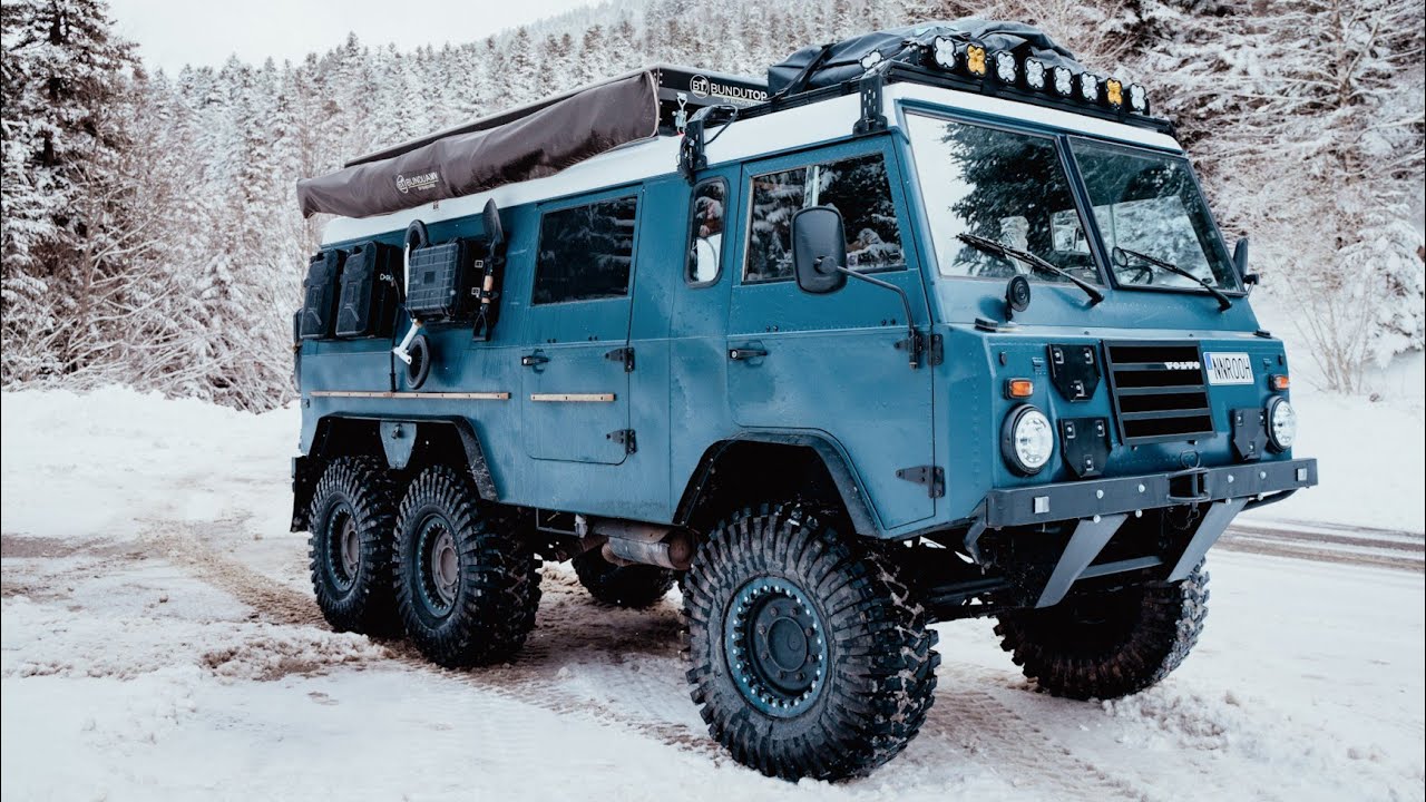 6x6 Volvo C304 EXPEDITION EUROPE — зимние походы и кемпинг на юге Франции