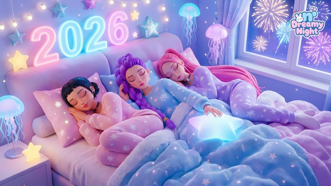 Новогодняя музыка для сна ♥ Быстро засыпайте за 5 минут | Руми, Мира и Зои | K-pop Охотники на демон