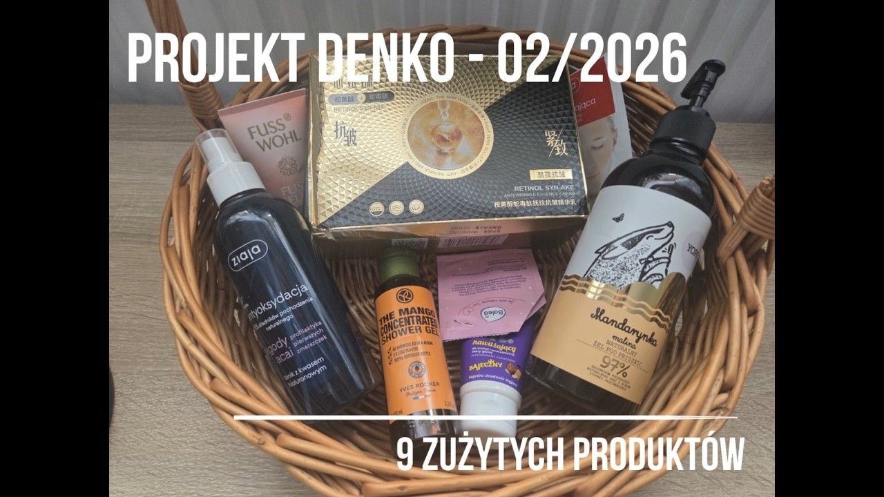 🧼🧴Projekt Denko Luty🧴🧼  minimalizuję i nie kupuję 💸