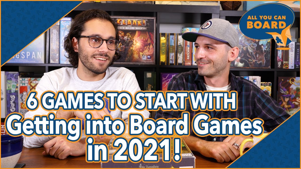 Getting into Board Games in 2021 | Our 3 GAMES EACH to START your Collection with!
