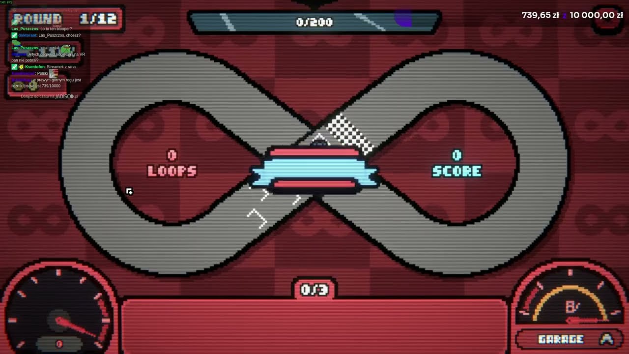 Brainrot gaming - demo The Loopler z festynu Steam #linuxgaming