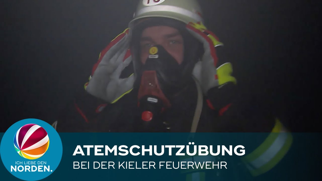 Atemschutzübung bei der Kieler Feuerwehr: Unser Reporter macht das harte Training mit