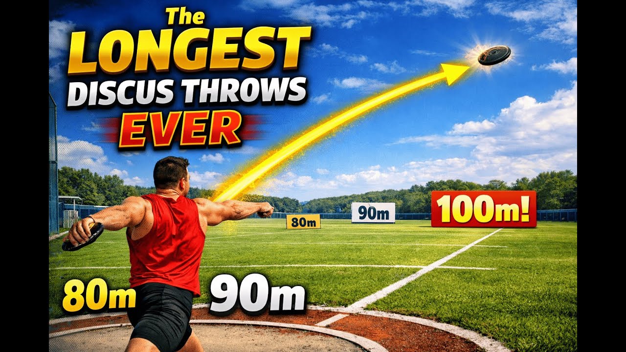 LONGEST Discus Throws EVER Recorded!
