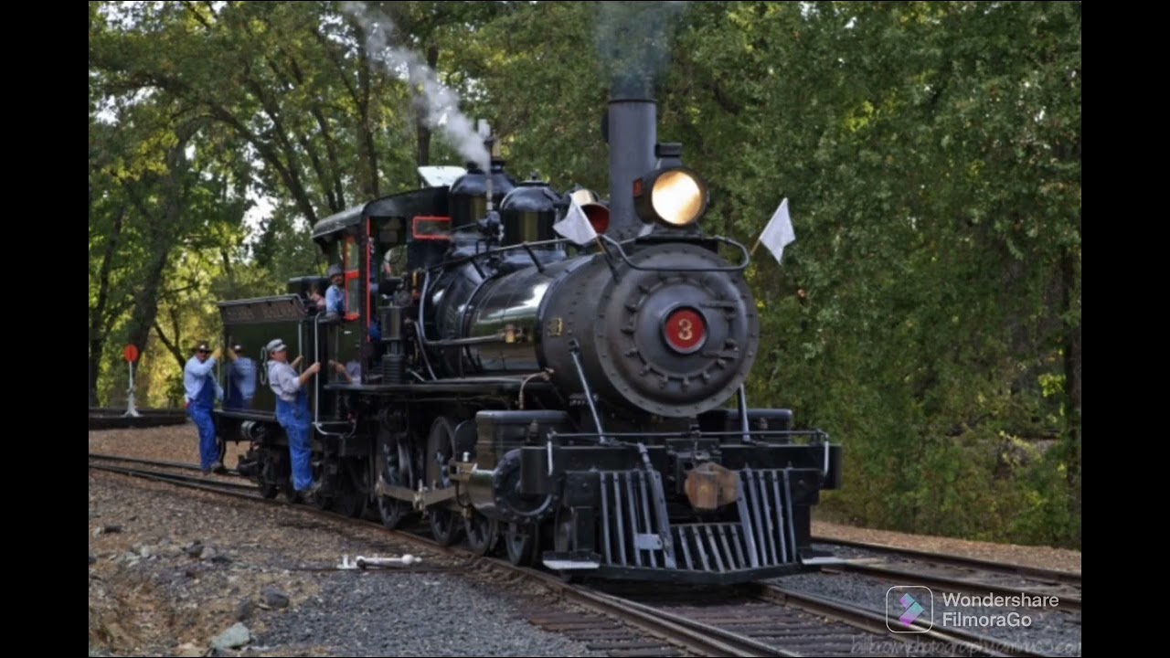 Sierra Railway #3 whistles SFX