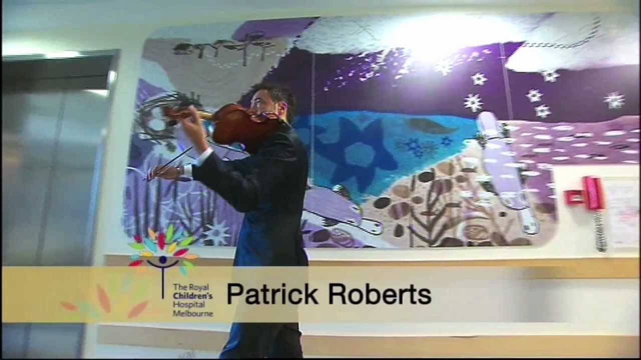 Patrick Roberts performing on The Royal Children's Hospital 'Good Friday Appeal' Network Seven 2013
