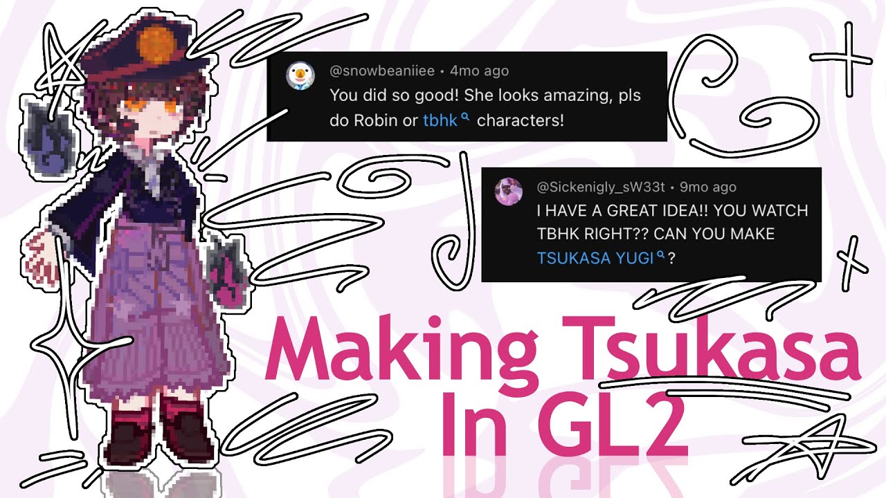 Making Tsukasa Yugi from tbhk In GL2