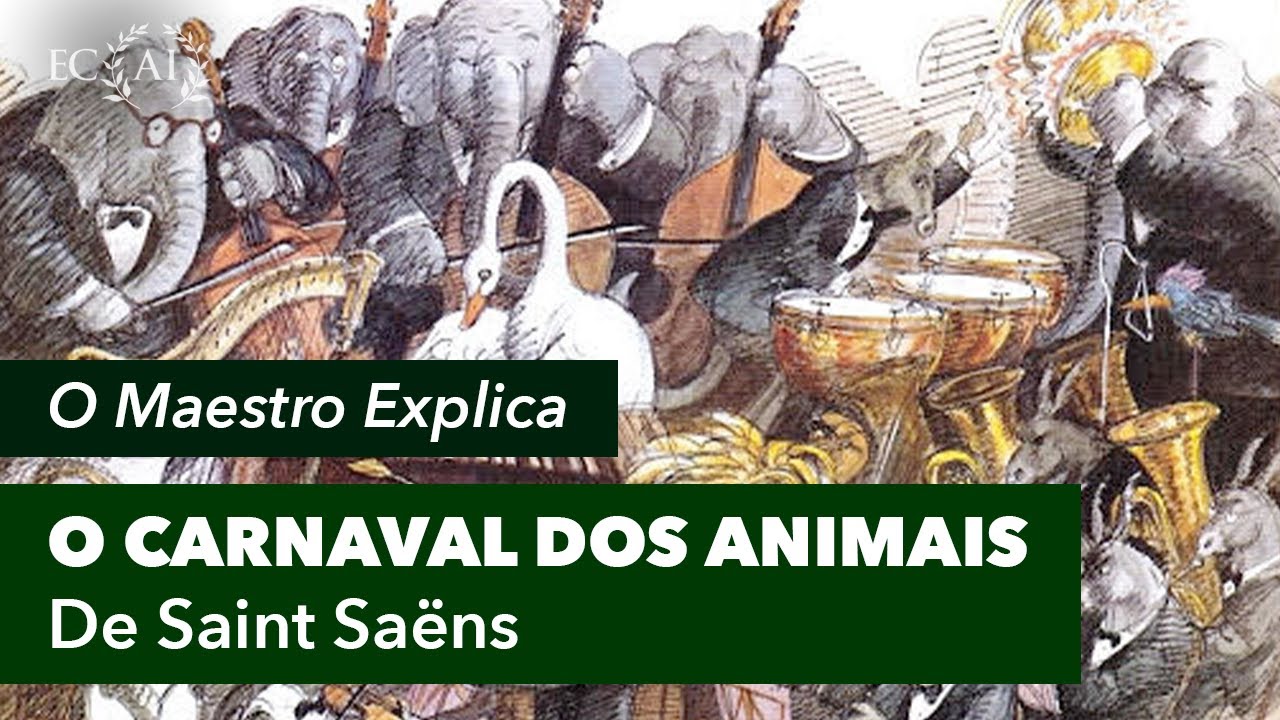 O maestro explica O CARNAVAL DOS ANIMAIS