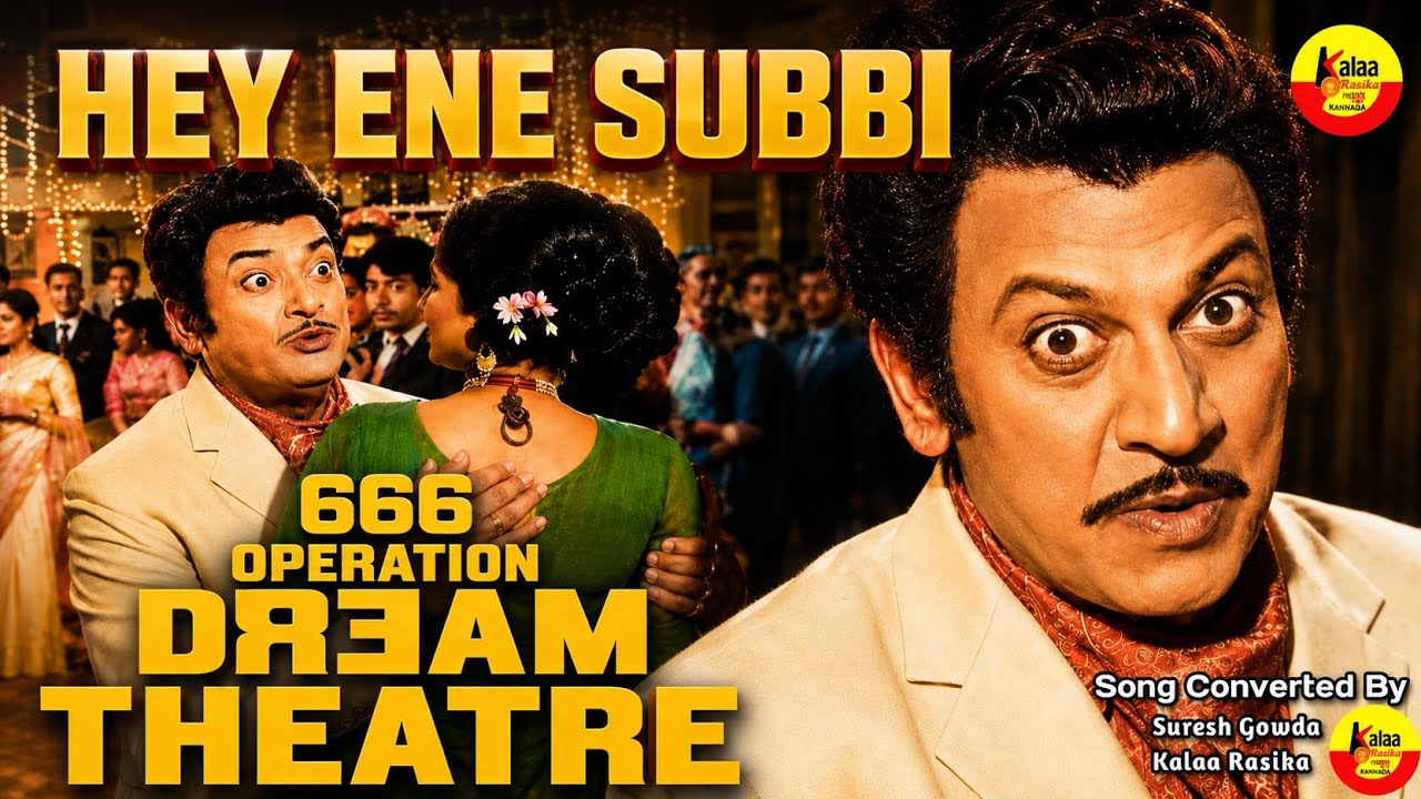 Hey Ene Subbi | 666 Operation Dream Theatre | Dr.Shivarajkumar | Sivarajkumar |#chandanshettysongs 