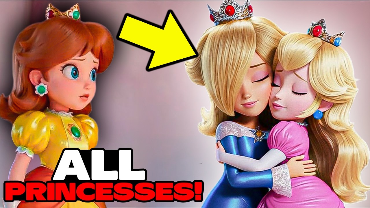 7 PRINCESSES, KINGS and PRINCES That Will Appear in SUPER MARIO GALAXY MOVIE!