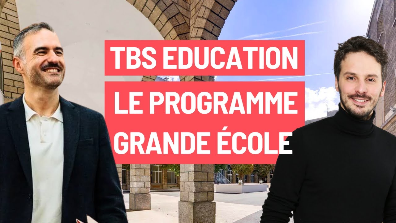 TBS Education : Le Programme Grande École (PGE) - 2025